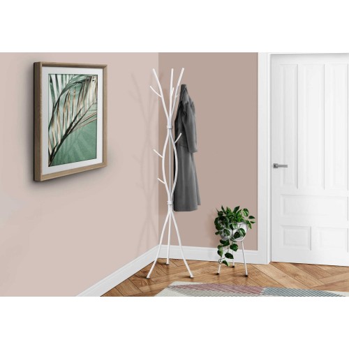 2063 Coat Rack White